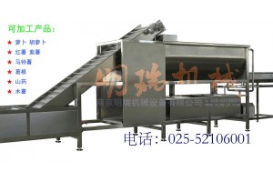 紫薯專用清洗設(shè)備——毛輥清洗機