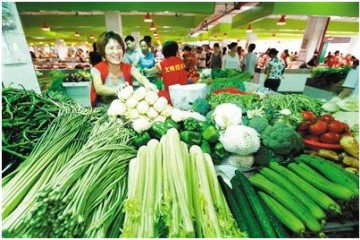 齊齊哈爾：節日效應影響 菜價上漲明顯 ()