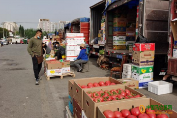 北京新發地：蔬菜量足　價格穩中趨降 ()